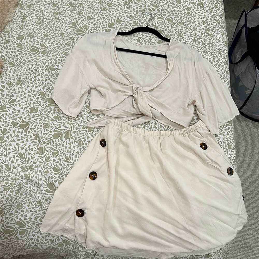 Toluca Swim Ivory Cover Up